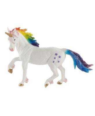Mojo Realistic Fantasy Rainbow Unicorn Figurine