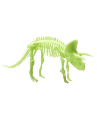 The Original Glow Stars Glow-in-The-Dark Dinos Triceratops Skeleton