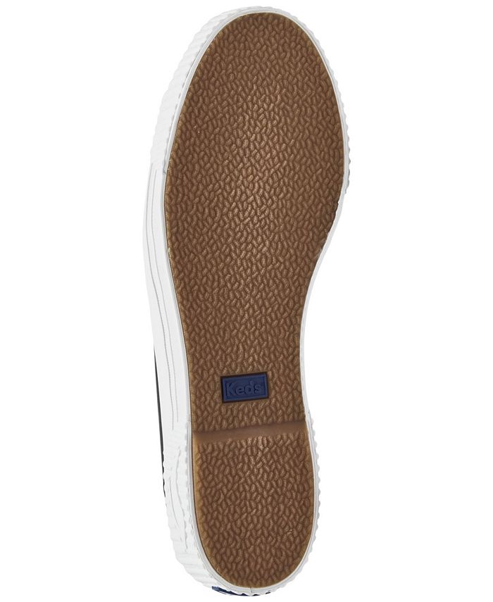 Keds Women's Triple Kick AMP Leather Casual Sneakers from Finish Line