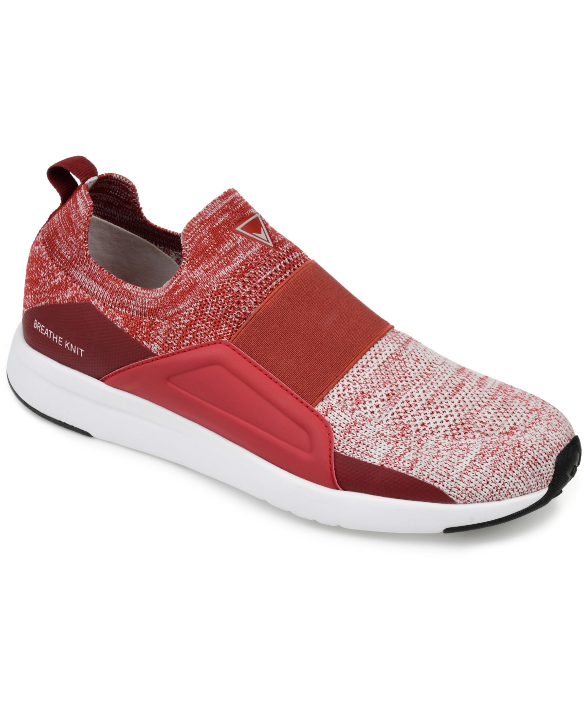 Men's Cannon Casual Slip-On Knit Walking Sneakers - Red