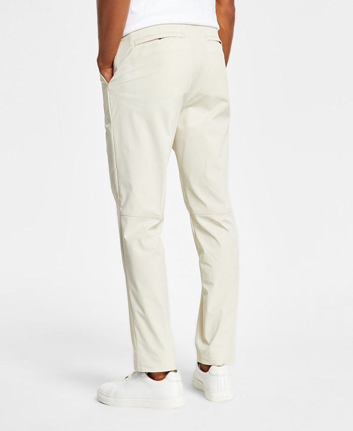Calvin Klein Men's Slim Fit Tech Solid Performance Dress Pants ...