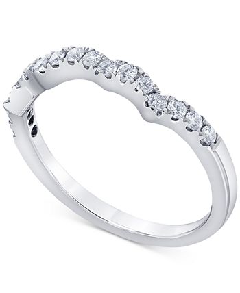 Macy's - Diamond Halo Bridal Set (2 ct. t.w.) in 14k White Gold