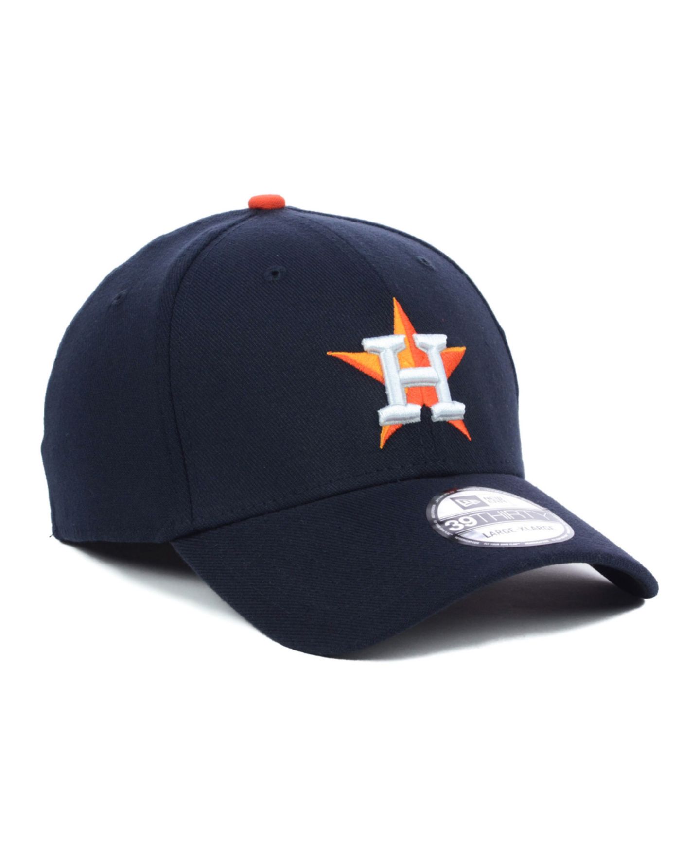 Мужская кепка New Era Houston Astros MLB Team Classic 39THIRTY Stretch-Fitted — фото 3