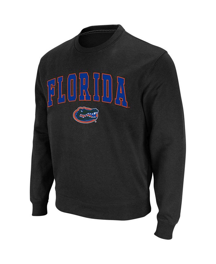 Colosseum Men s Black Florida Gators Arch Logo Crew Neck
