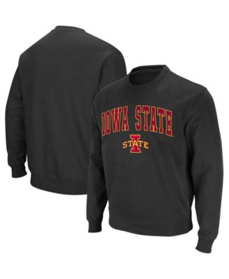 Men's Iowa State Cyclones Arch & Logo Crew Neck Sweatshirt