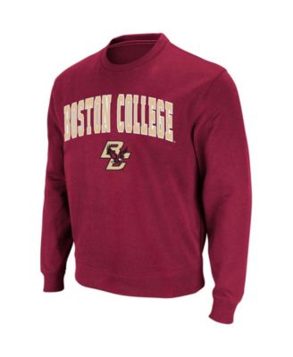 Men's Boston College Eagles Arch Logo Crew Neck Sweatshirt