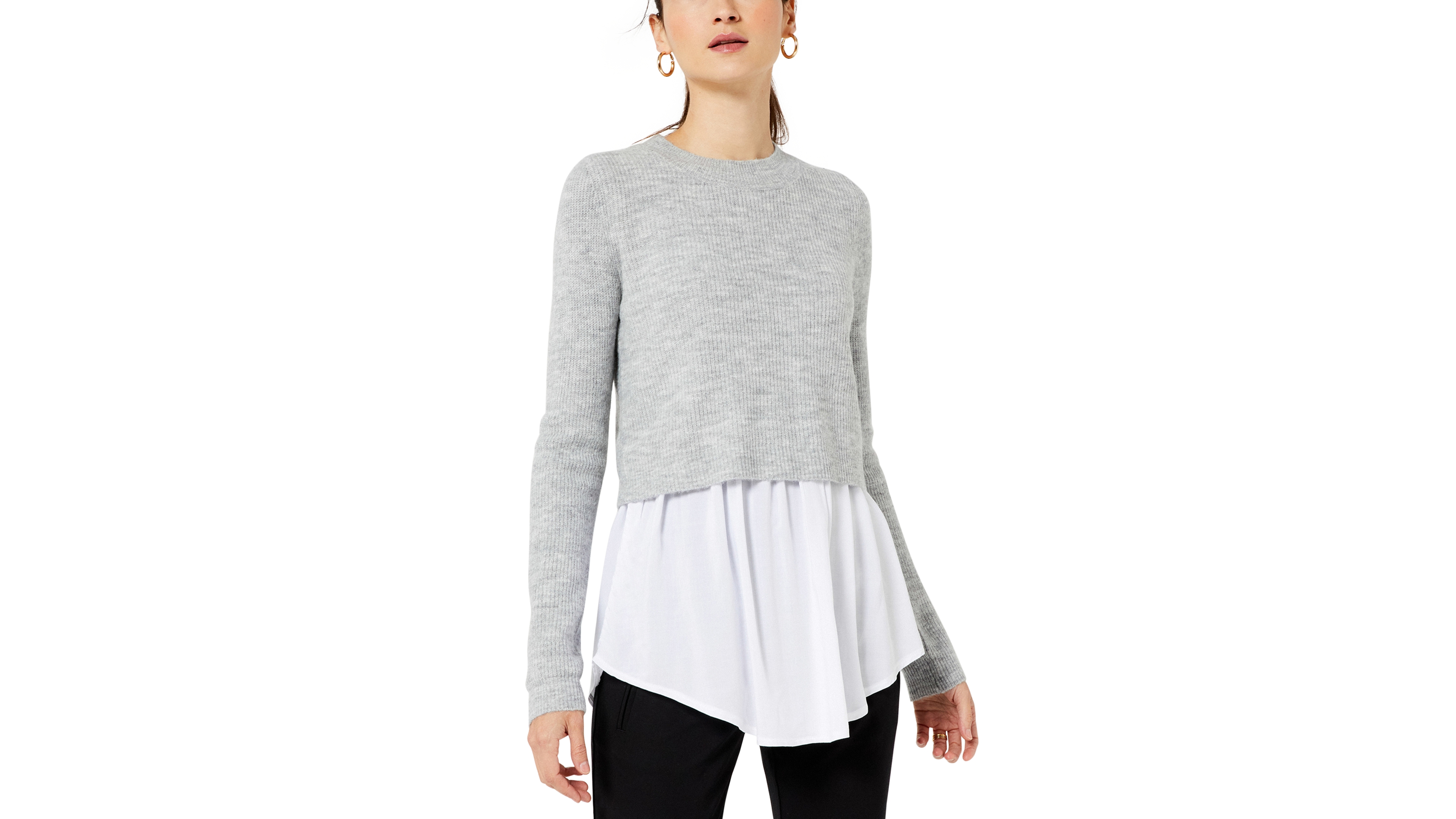 Ripe Layered-Look Lift-Up Nursing Top