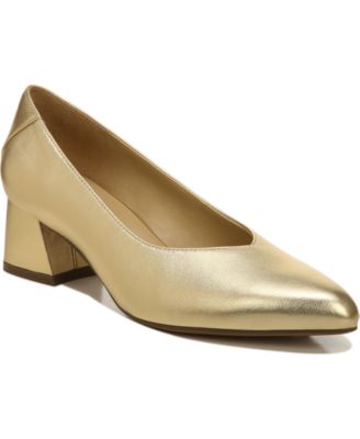 gold evening shoes wide width