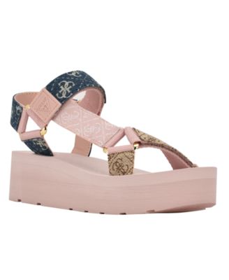 guess avin flatform sport sandals