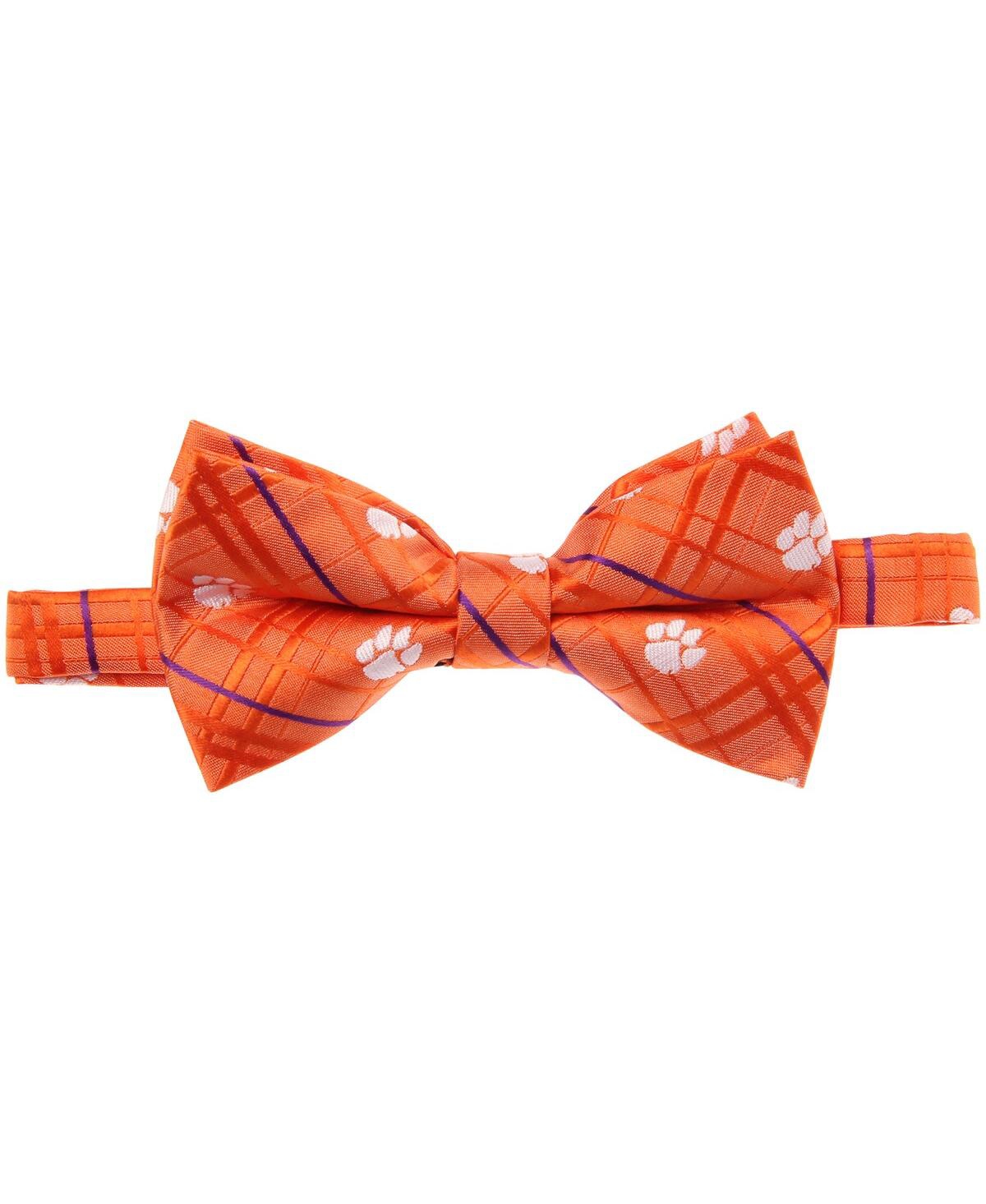 Men's Orange Clemson Tigers Oxford Bow Tie - Orange