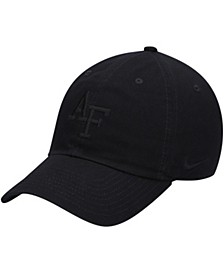 Men's Black Air Force Falcons Logo Heritage 86 Performance Adjustable Hat