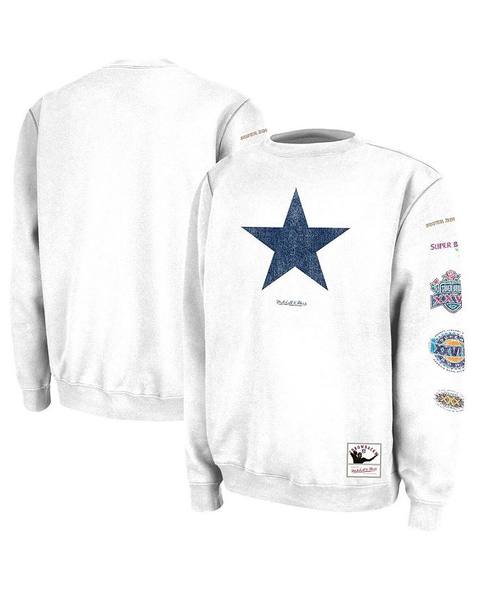 All Over Print Fleece Crew Dallas Cowboys, Men Mitchell & Ness Hoodies &  Sweatshirts