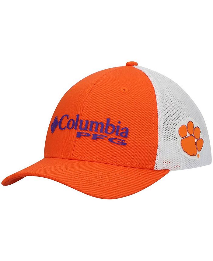 Columbia Boys Orange Clemson Tigers Collegiate PFG Flex Snapback