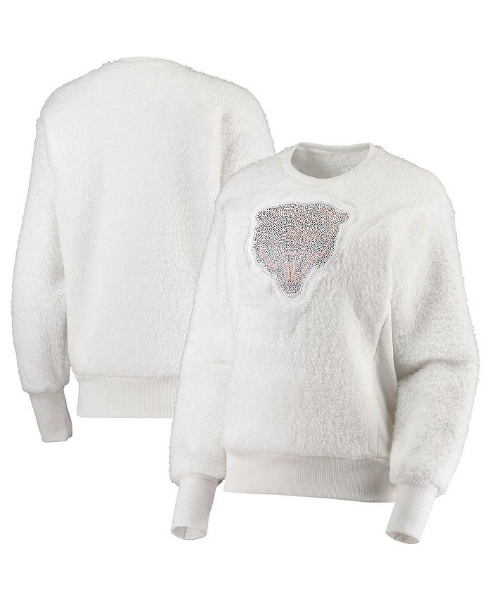 Touch Women's White Chicago Bears Milestone Tracker Pullover Sweatshirt -  Macy's