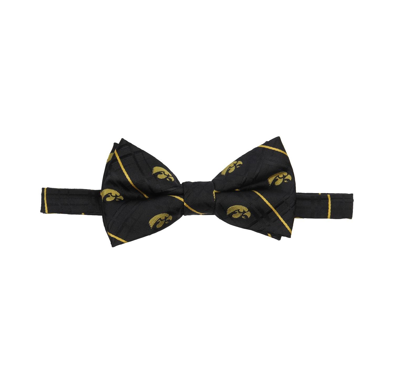 Men's Black Iowa Hawkeyes Oxford Bow Tie