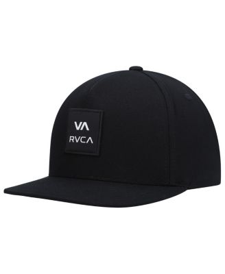 Men's Black Square Snapback Hat