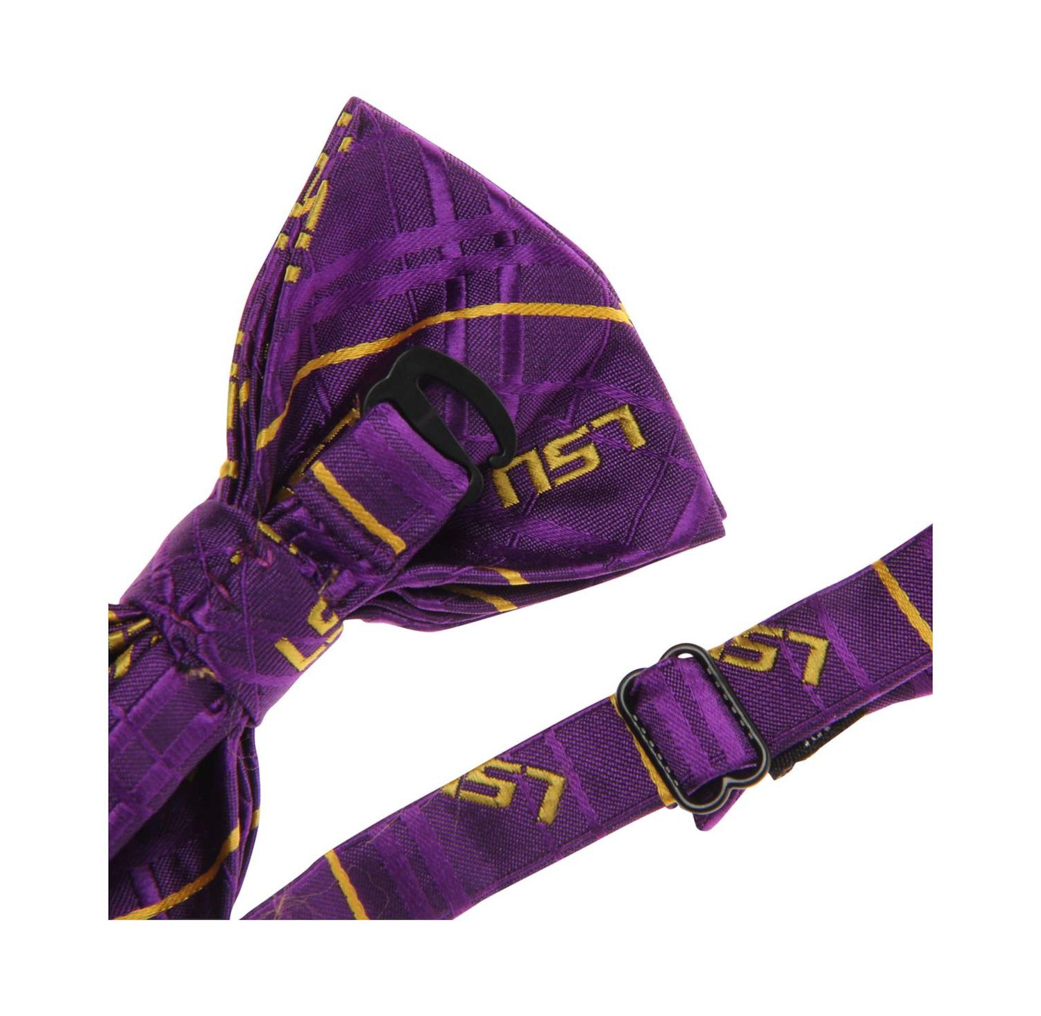 Men's Purple Lsu Tigers Oxford Bow Tie