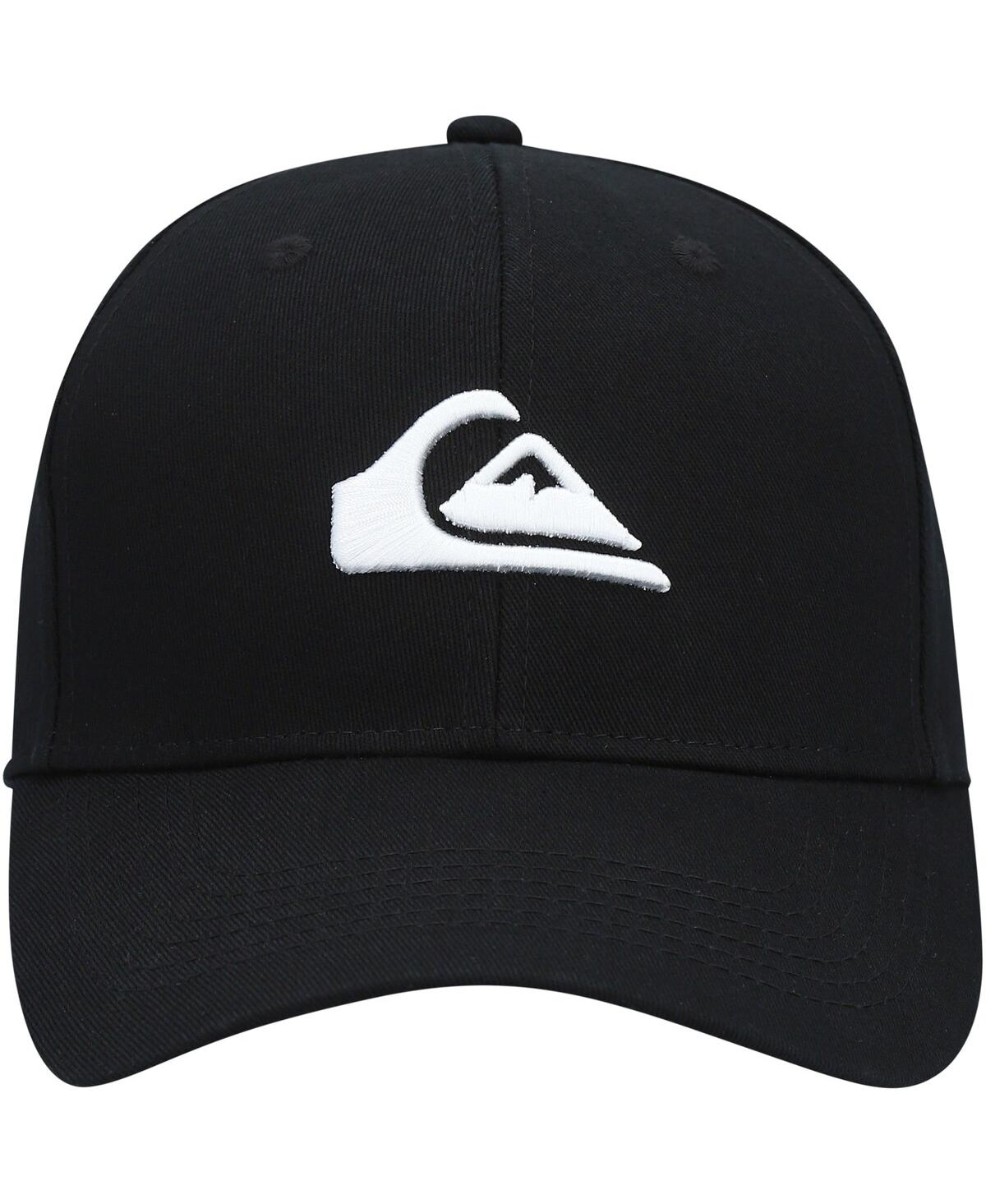 Shop Quiksilver Boys Black Decades Snapback Hat