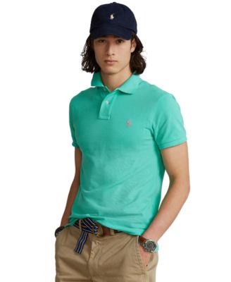 Mens Classic-Fit Mesh Polo