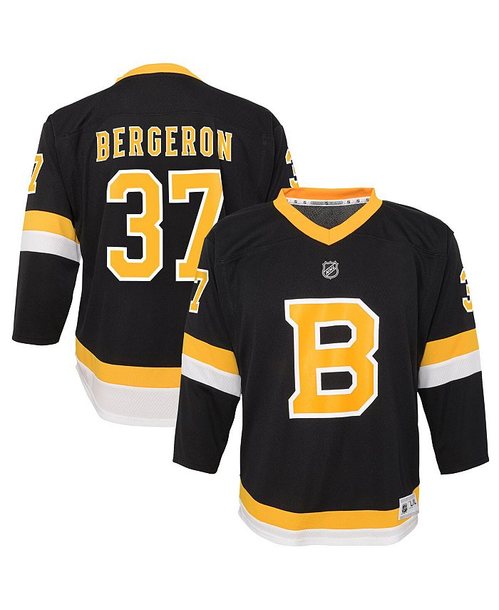 Outerstuff Boston Bruins NHL Girls Black V-Neck Short Sleeve T-Shirt