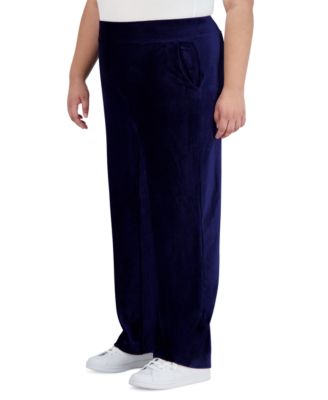 Jones New York Plus Size Ribbed Velour 