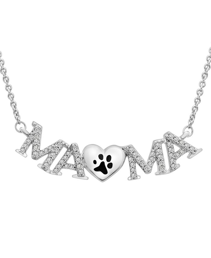 Diamond dog outlet paw pendant