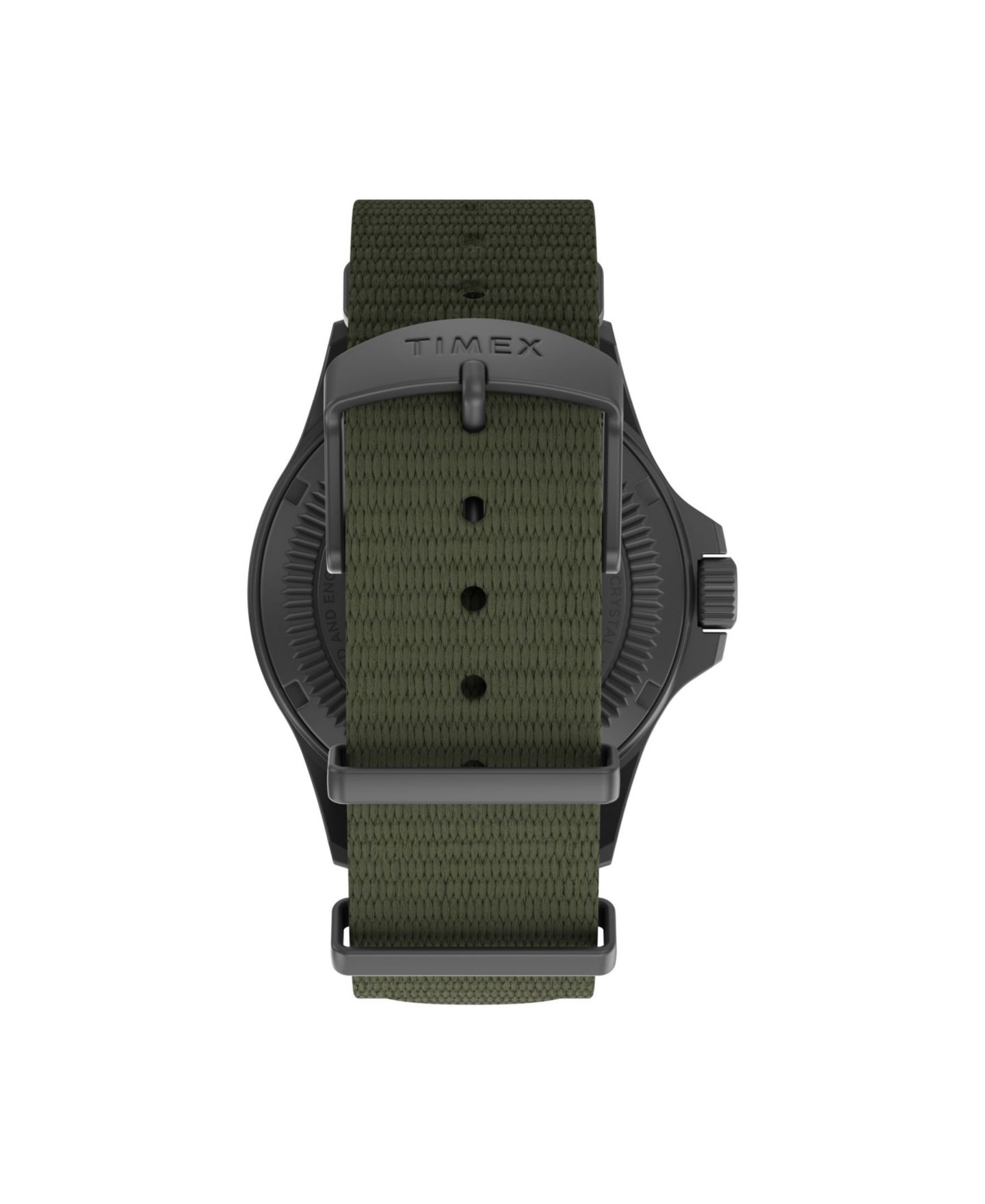 Мужские часы Timex Solar Green Fabric Strap Watch 41 mm — фото 3