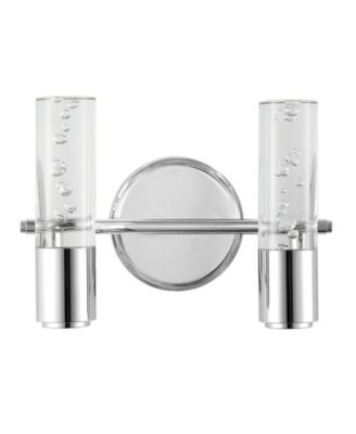 Bolha 2-Light Minimalist Modern Bubble Integrated LED Vanity Light