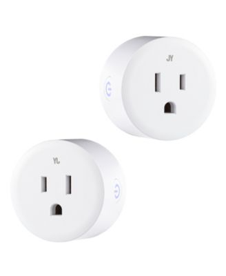 Smart Plug - Wi-Fi Remote App Control for Lights Appliances, Set of 2