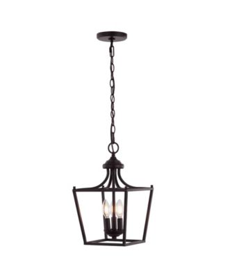 Camden 3-Light Iron Classic Midcentury Pendant Lantern