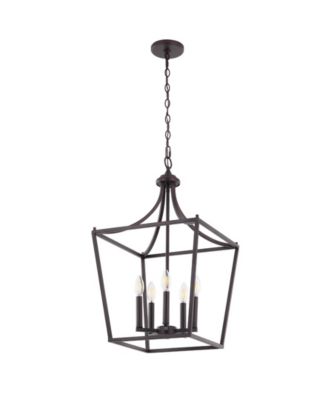 Camden 5-Light Iron Classic Midcentury Pendant Lantern