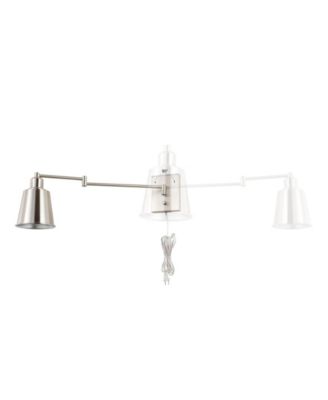 Cary Iron Contemporary Swing Arm Wall Light
