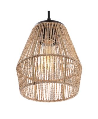 Ibiza Island 3-Light Bohemian Coastal LED Pendant