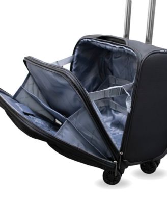 Jefferson 17" Carry-On Spinner Laptop Briefcase