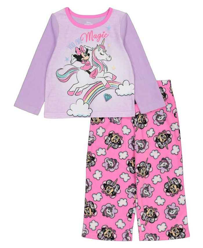 Minnie Mouse Toddler Girls Pajamas, 2 Piece Set - Macy's