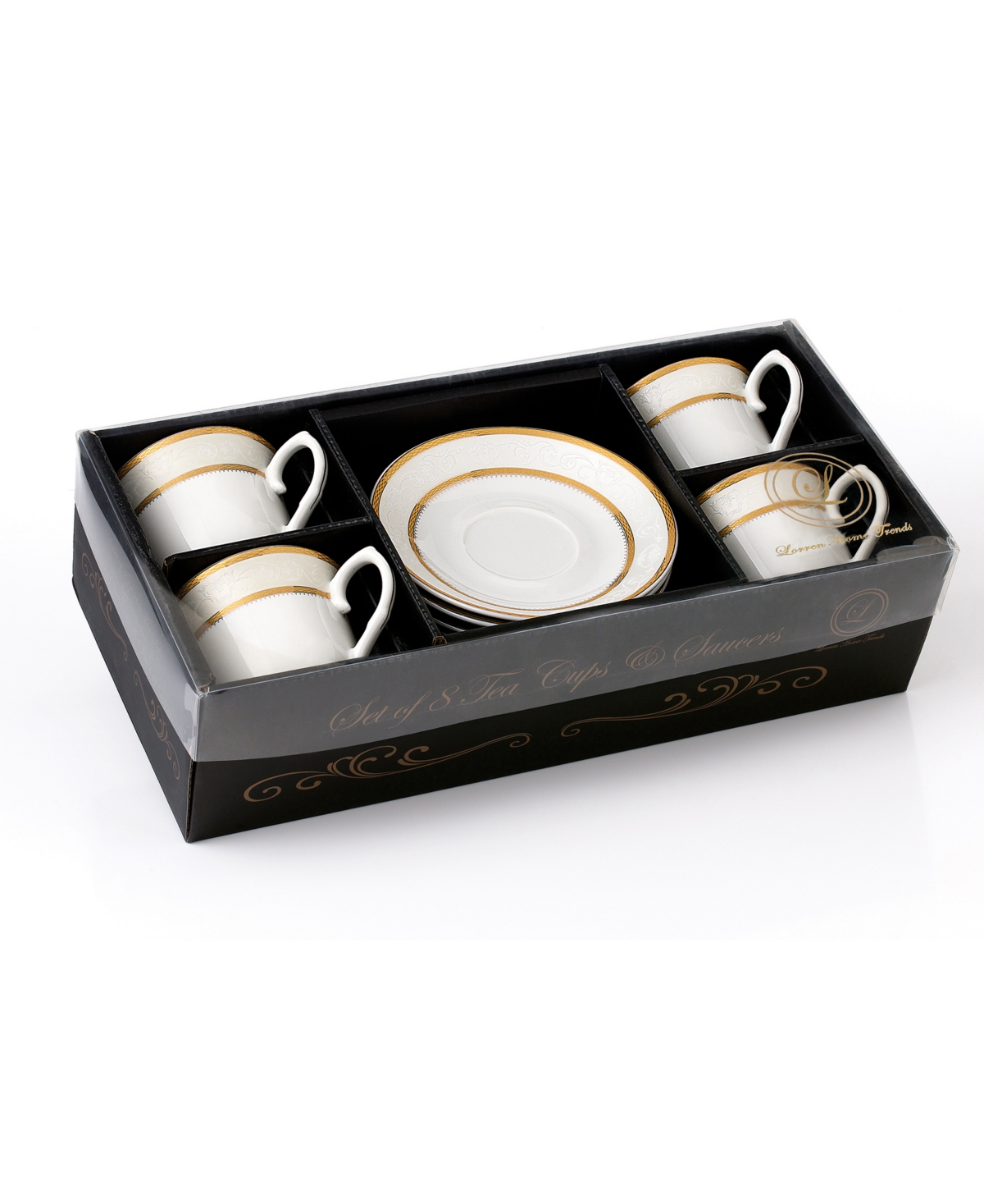 Lorren Home Tea, Coffee Service, Set of 4 - Gold-Tone