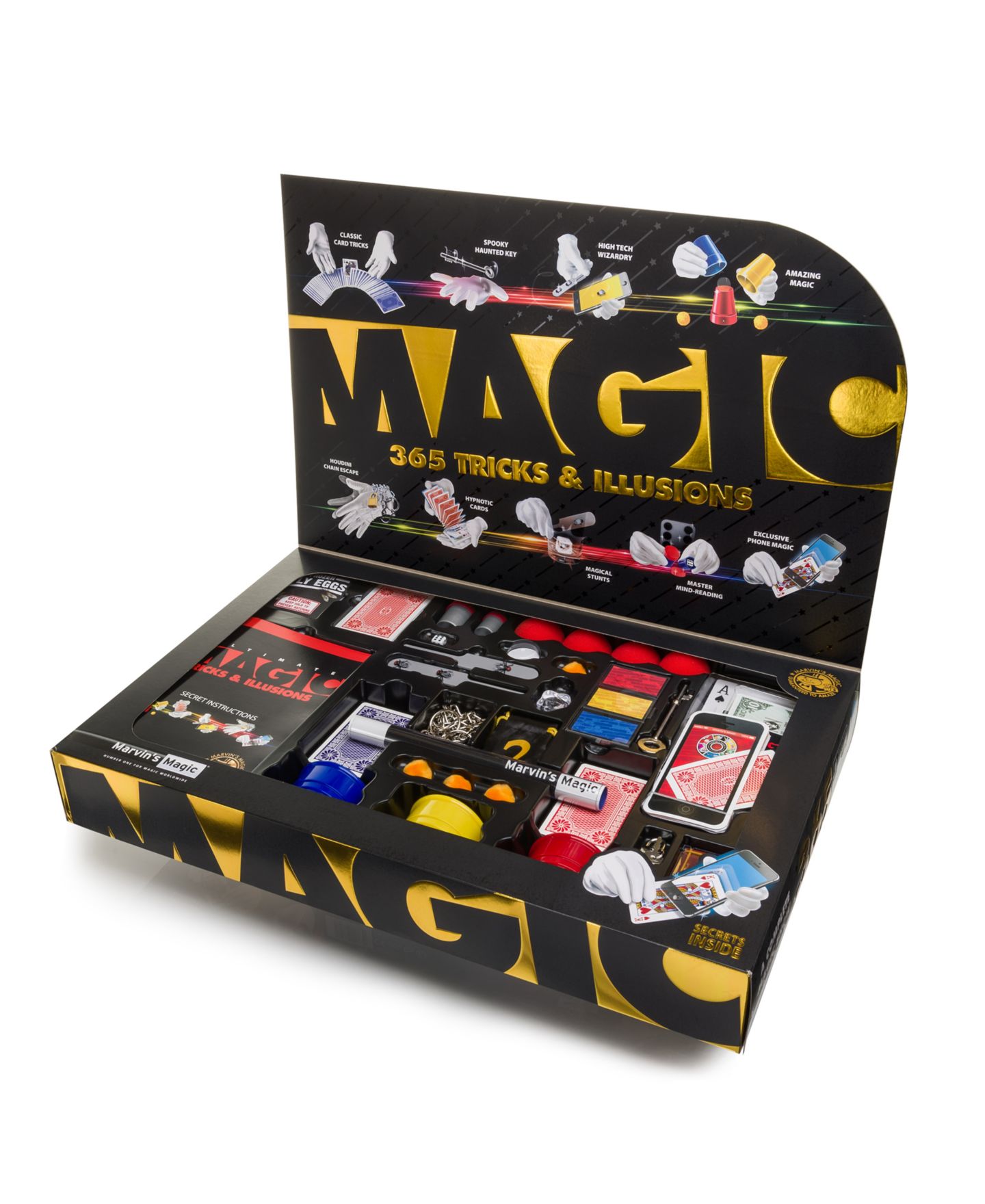 Детские игрушки Marvin's Magic Ultimate Magic 365 Tricks 35-Piece Set, Ages 8+ — фото 1