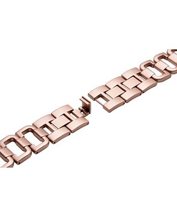Posh Tech Tiara Rose Gold Plated Stainless Steel Alloy and