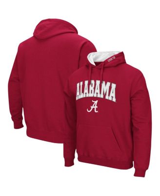 Men's Alabama Crimson Tide Arch and Logo 3.0 Pullover Hoodie