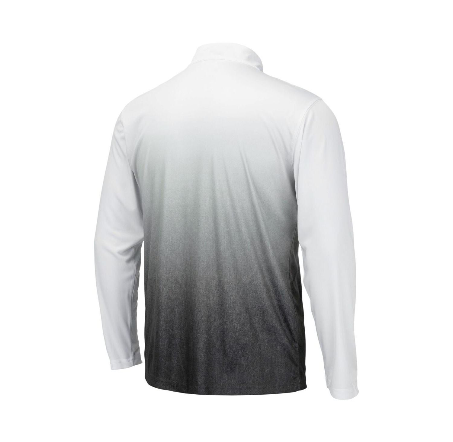 Men's Gray Iowa Hawkeyes Magic Team Logo Quarter-Zip Jacket