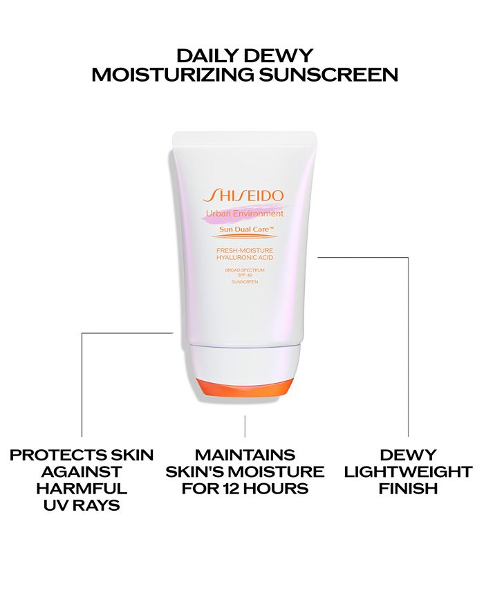 Shiseido - Urban Environment Fresh-Moisture Sunscreen SPF 42, 1.8 oz.