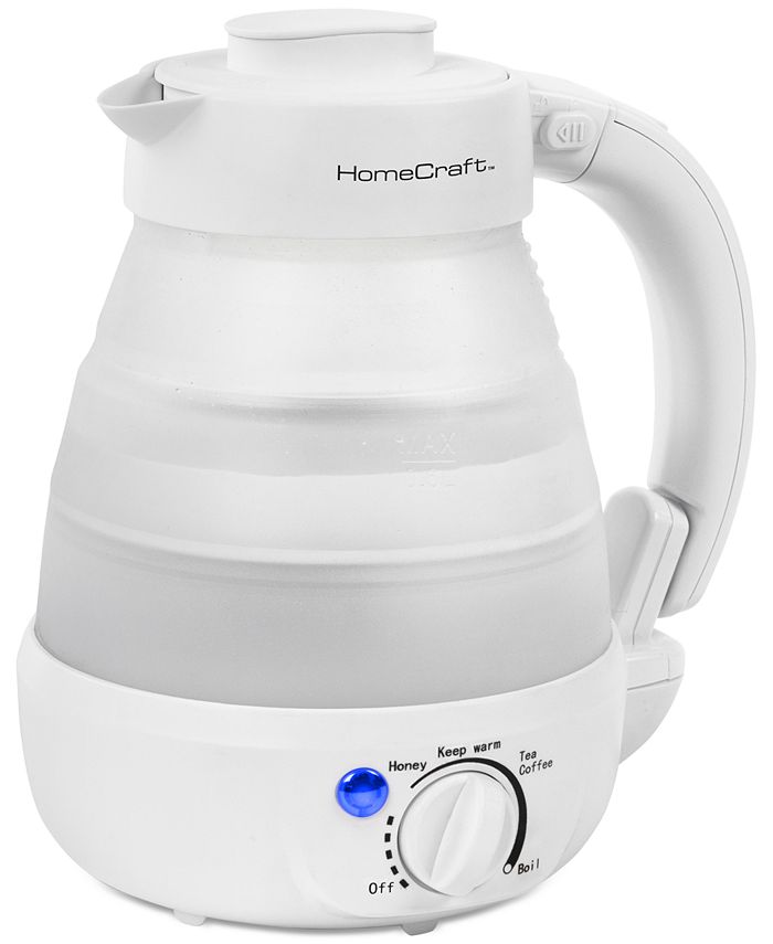 HomeCraft Collapsible Electric Water Kettle Macy's
