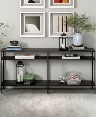 Sivil 64" Console Table with Shelves