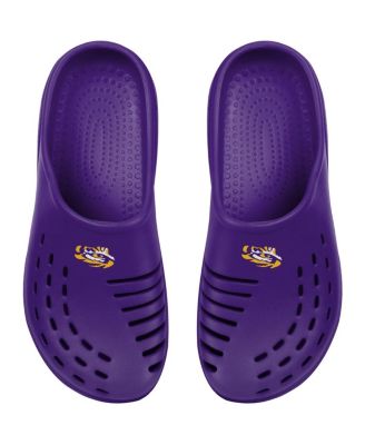 Men's Purple LSU Tigers Molded Garden Clogs - Macy's