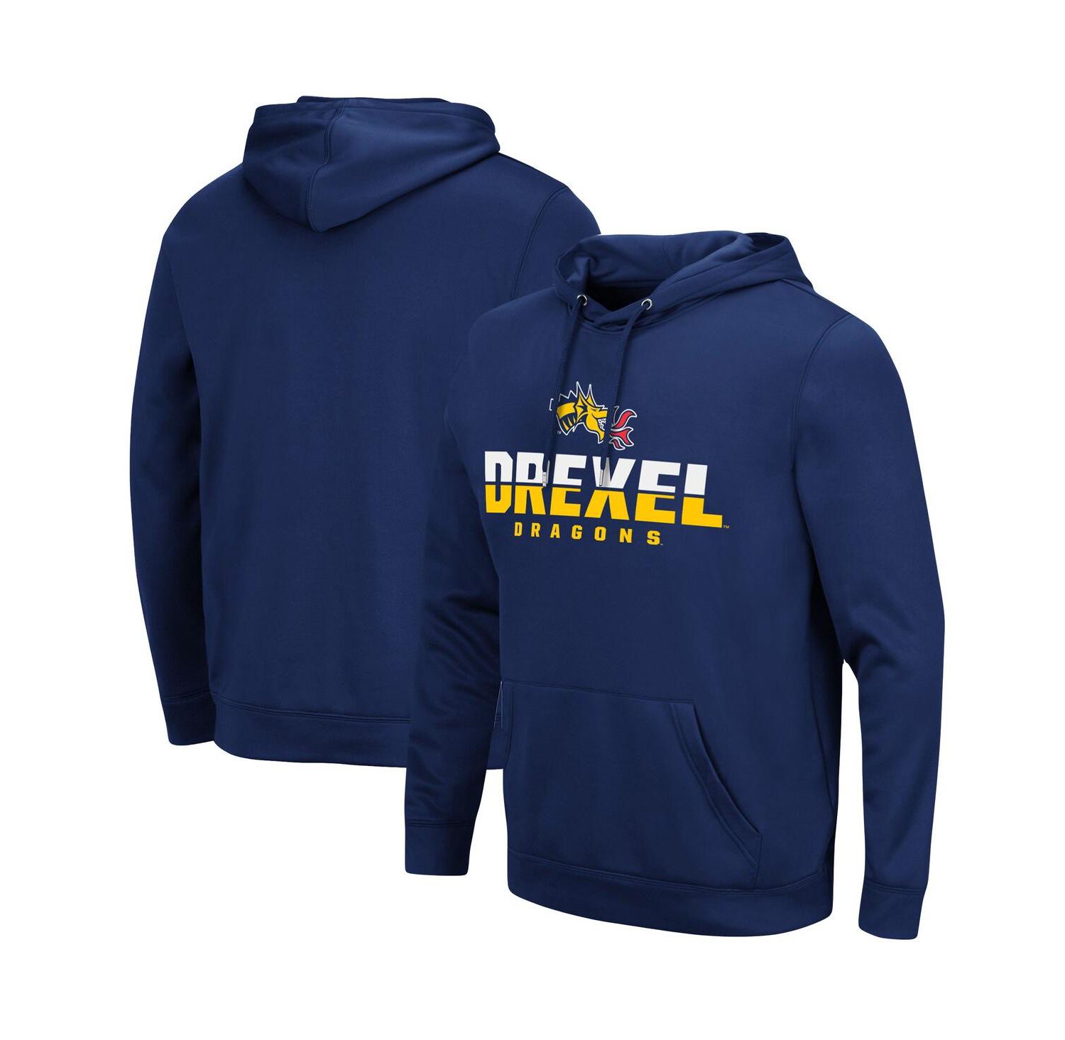 Men's Navy Drexel Dragons Lantern Pullover Hoodie