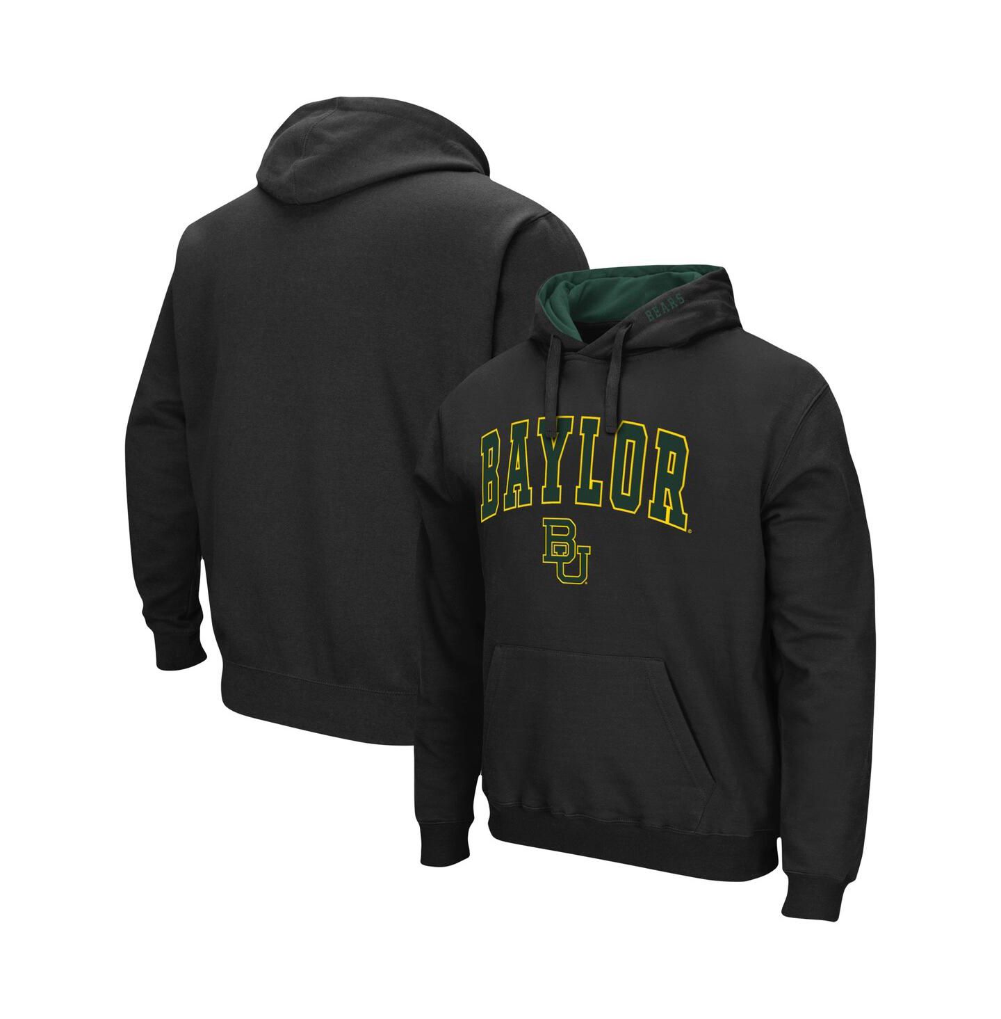 Мужское худи Colosseum Baylor Bears Arch Logo 3.0 Pullover, цвет: Золотой — фото 4