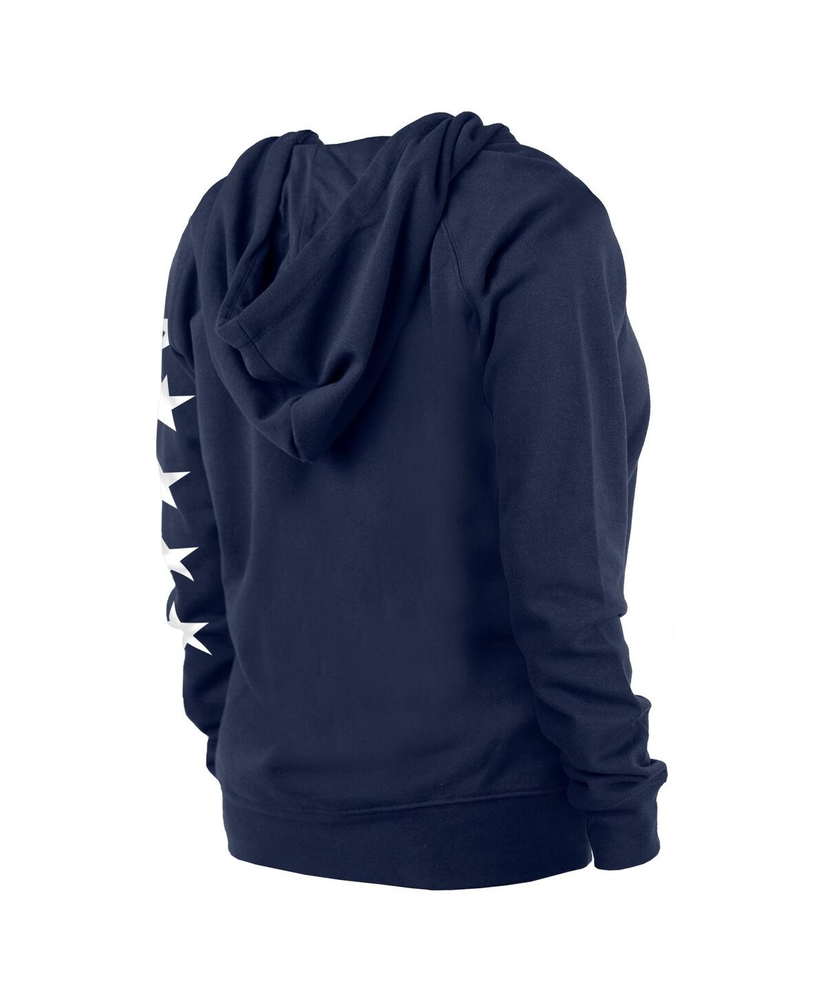 Women'sBrooklyn Nets 2021/22 City Edition Pullover Hoodie - Navy