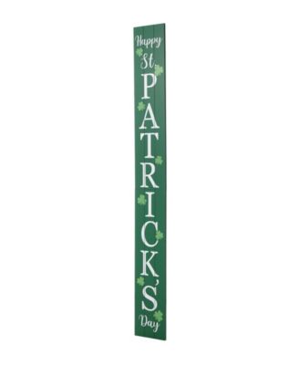 60" Wooden St. Patrick's Porch Sign