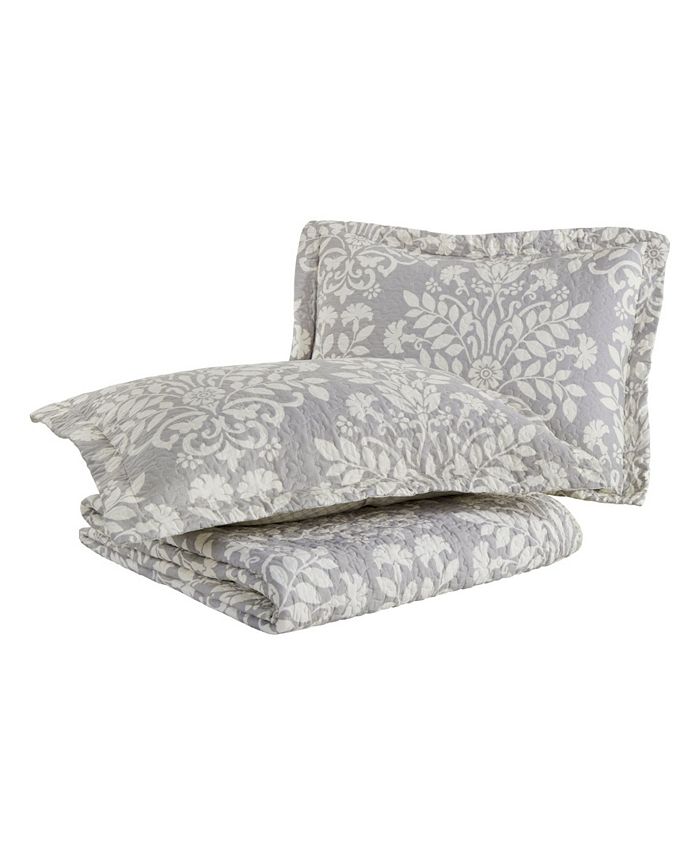 Laura Ashley Rowland Quilt Set, Full/Queen Macy's