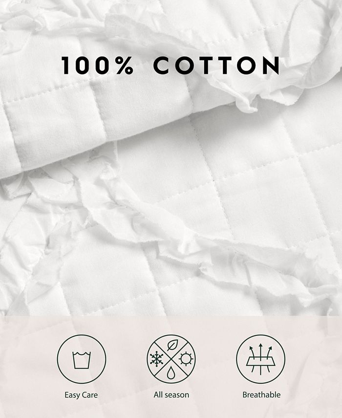 Laura Ashley Maisy Quilt Set, Full/Queen & Reviews Home Macy's